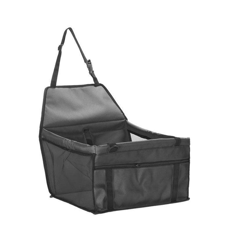 Pet Car Booster Seat Travel Carrier Basket for Cats Dogs with Secure Design