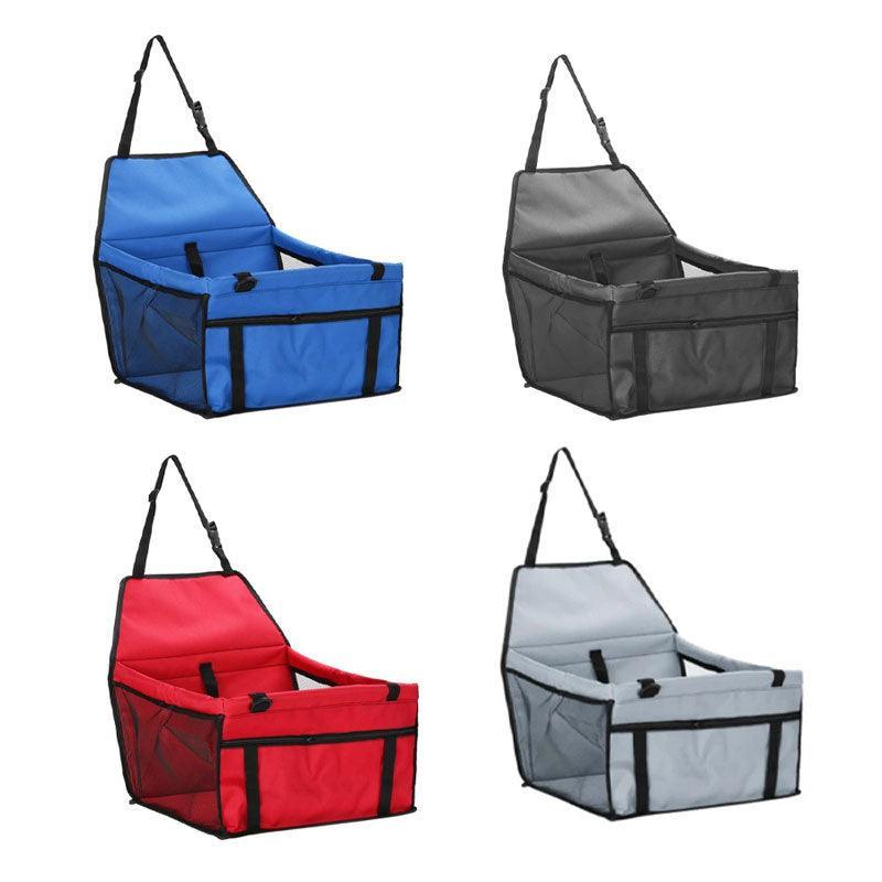 Pet Car Booster Seat Travel Carrier Basket for Cats Dogs with Secure Design